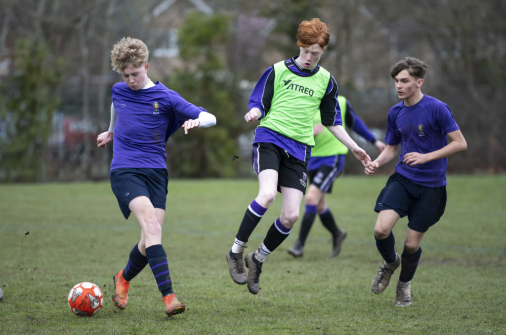 LVS Ascot boys football team