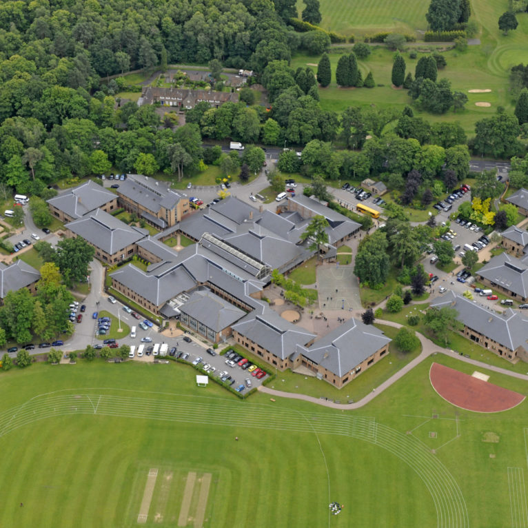 Campus arial view