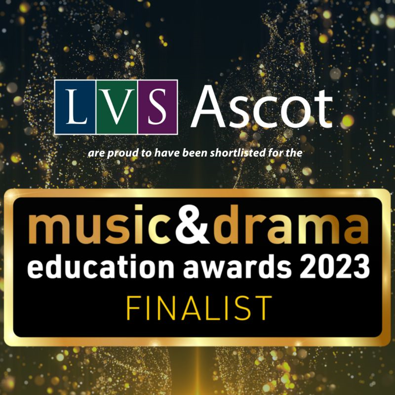 Music and Drama education awards 2023 finalist logo