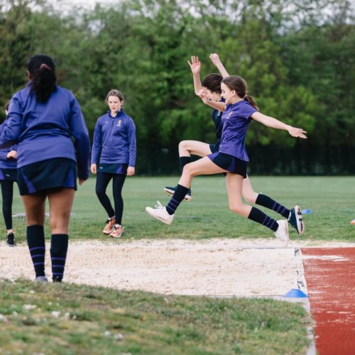 long jump - sports day