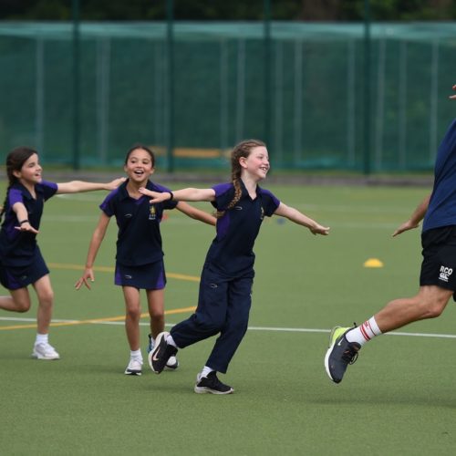 sports on the all-weather pitch