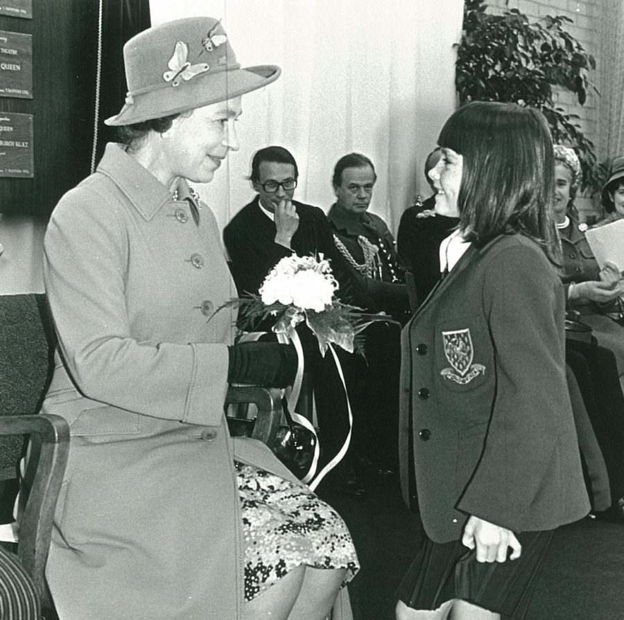 The Queen's visit, 1970