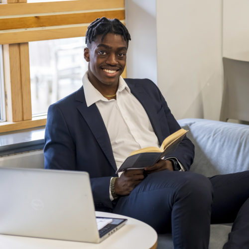 LVS Ascot Sixth form student