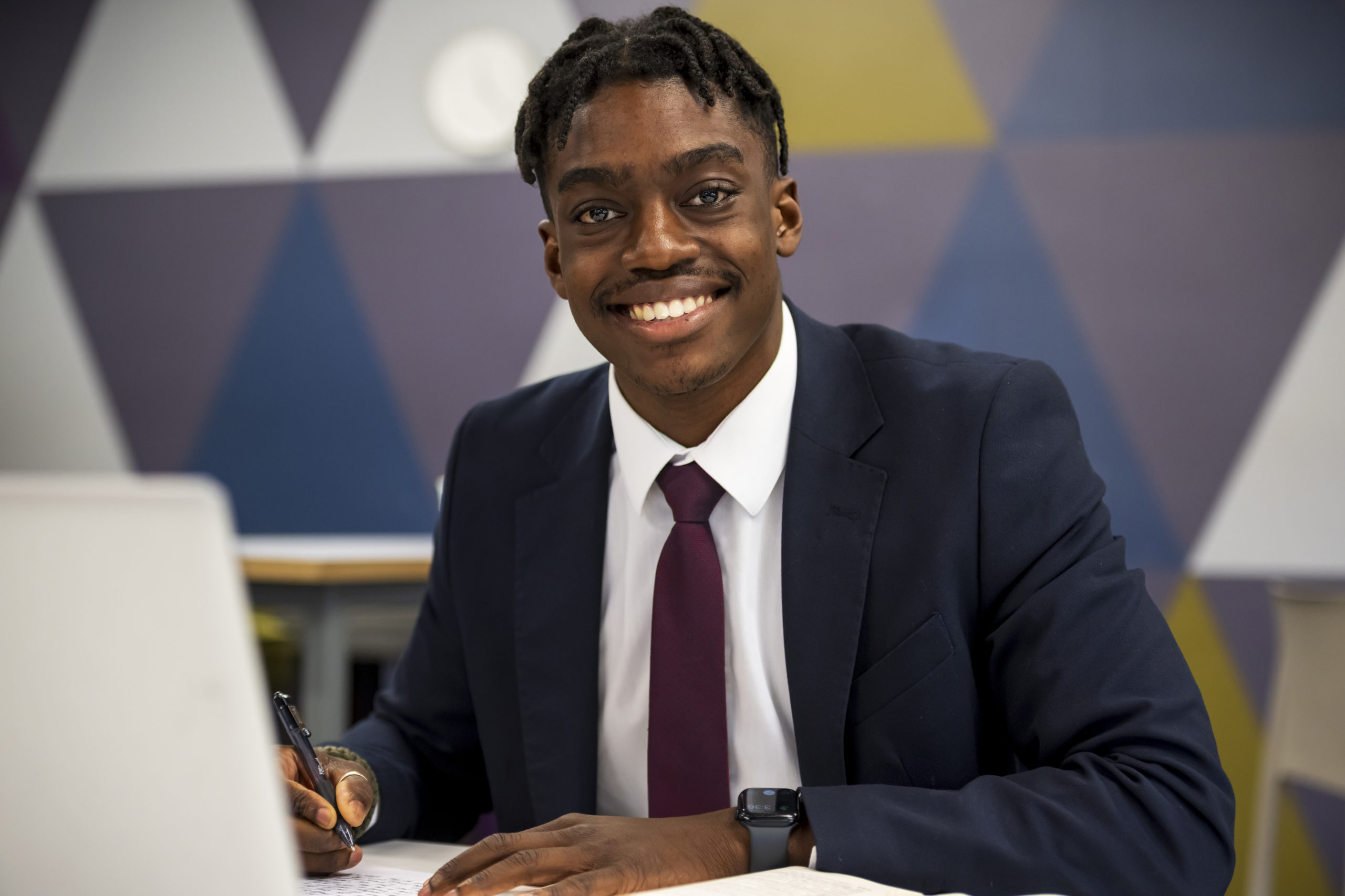 LVS Ascot Sixth form student