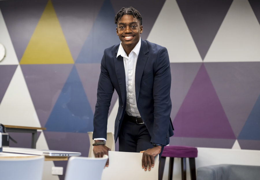 LVS Ascot Sixth form student