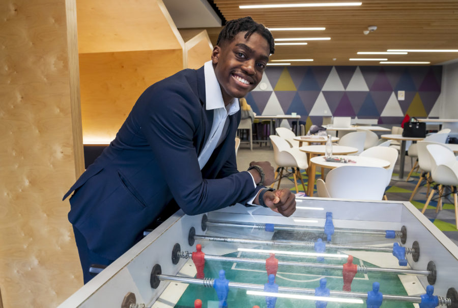 LVS Ascot Sixth form student