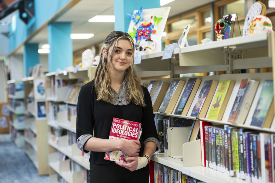 LVS Ascot Sixth form student