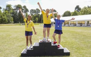 IJS Sports Day Podium