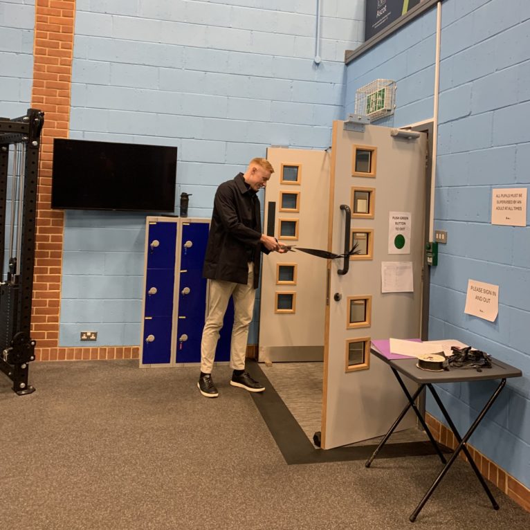 Tom Dean Gym Opening