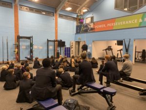 tom dean gym visit