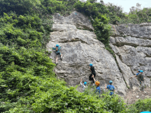 lvs ascot portland trip rock climbing