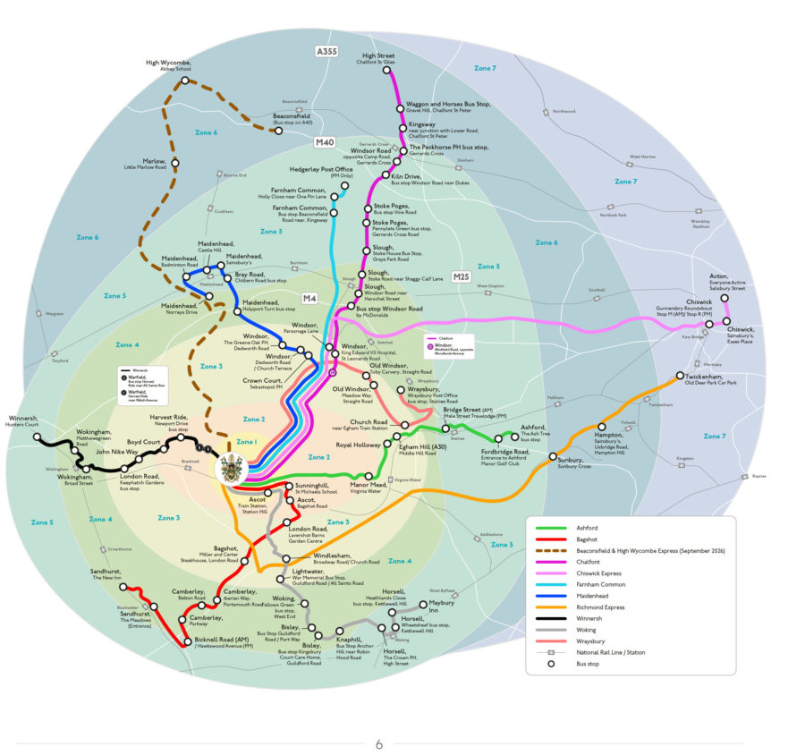 lvs ascot bus routes
